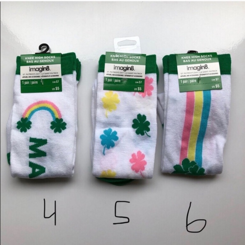 St. Patrick’s Day Assorted Socks - Picture 3 of 4